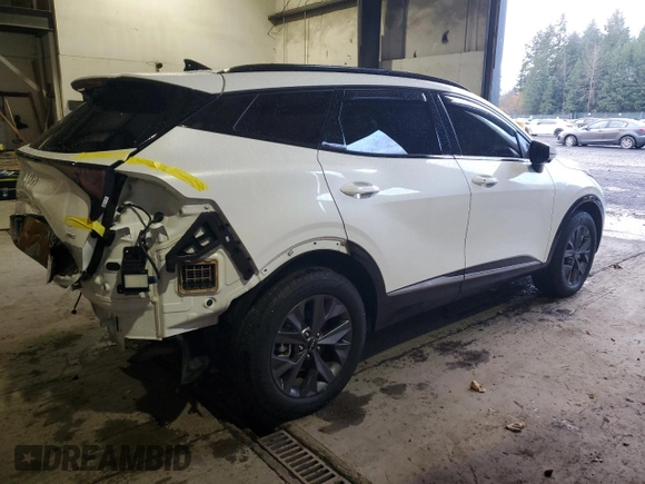 2024 Kia Sportage SX-Prestige with VIN KNDPXCDG4R7123307, listed as a Copart auction lot 81002354 with 20,223 mi miles and Salvage title. Bid and sale history available at DreamBid. Image 3.