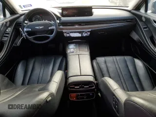 2022 Genesis G80 2.5T with VIN KMTGB4SC1NU104196, listed as a Copart auction lot 53179545 with 53,600 mi miles and Clean title. Bid and sale history available at DreamBid. Image 8.