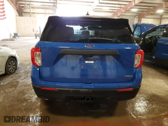 2022 Ford Police Interceptor Utility z VIN 1FM5K8AWXNNA07173, wystawiony jako Copart lot #49063355 z przebiegiem 22 888 mil mil oraz Nie do naprawy. Historia ofert i sprzedaży dostępna na DreamBid. Obrazek 6.