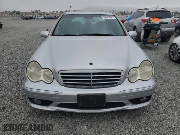 2007 Mercedes-Benz C 230 Sport with VIN WDBRF52H57A950508, listed as a Copart auction lot 54925925 with 84,905 mi miles and Clean Title. Bid and sale history available at DreamBid. Image 5.