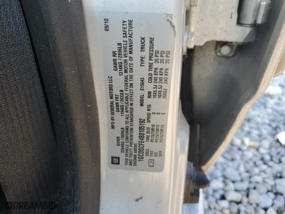 2011 Chevrolet Colorado LT w/1LT with VIN 1GCDSCFE4B8105192, listed as a Copart auction lot 71823254 with 0 mi miles and Clean Title. Bid and sale history available at carsss.com. Image 12.
