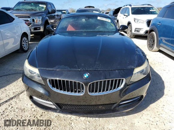 2009 BMW Z4 sDrive30i with VIN WBALM53539E161655, listed as a Copart auction lot 78977474 with 0 mi miles and Salvage Title. Bid and sale history available at carsss.com. Image 5.