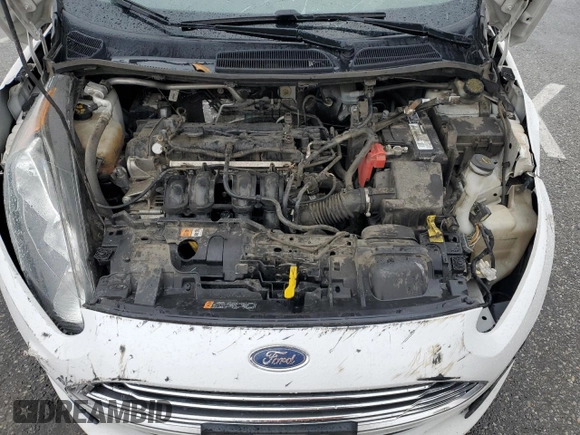 2018 Ford Fiesta SE with VIN 3FADP4BJ7JM123891, listed as a Copart auction lot 47896105 with 106,250 mi miles and Salvage Title. Bid and sale history available at carsss.com. Image 12.