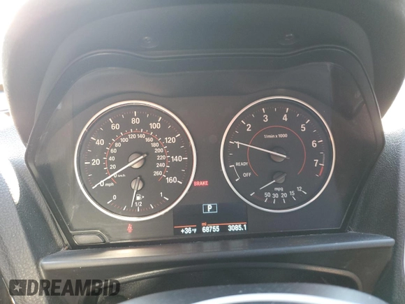 2016 BMW 2 Series 228i with VIN WBA1F9C59GV545896, listed as a Copart auction lot 42260055 with 68,755 mi miles and Salvage Title. Bid and sale history available at DreamBid. Image 9.