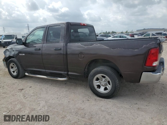 2010 Dodge 1500 ST with VIN 1D7RB1GK8AS230881, listed as a Copart auction lot 55332435 with 127,865 mi miles and Clean Title. Bid and sale history available at DreamBid. Image 2.