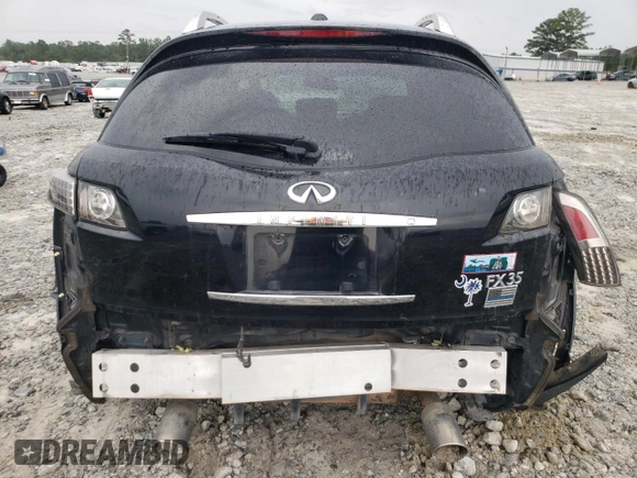 2008 Infiniti FX35 with VIN JNRAS08U48X103415, listed as a Copart auction lot 69342684 with 184,926 mi miles and Salvage Title. Bid and sale history available at carsss.com. Image 6.