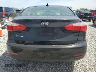 2016 Kia Forte LX with VIN KNAFK4A67G5574488, listed as a Copart auction lot 53993965 with 0 mi miles and Salvage Title. Bid and sale history available at carsss.com. Image 6.