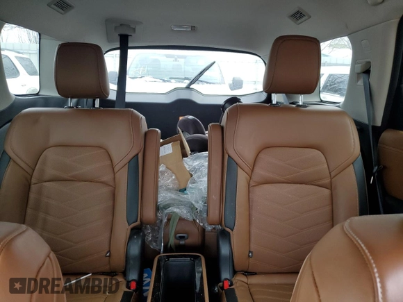 2023 Nissan Pathfinder Platinum with VIN 5N1DR3DK7PC262574, listed as a Copart auction lot 44063835 with 13,480 mi miles and Salvage title. Bid and sale history available at DreamBid. Image 10.