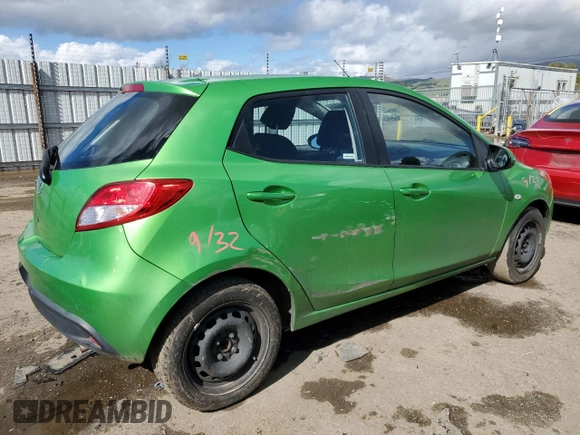 2011 Mazda 2 Touring z VIN JM1DE1HZ3B0124634, wystawiony jako Copart lot #48726255 z przebiegiem 152 071 mil mil oraz Szkoda całkowita • Salvage title. Historia ofert i sprzedaży dostępna na DreamBid. Obrazek 3.
