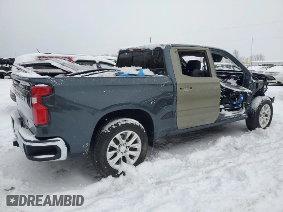 2020 Chevrolet Silverado 1500 LTZ with VIN 1GCUYGED4LZ226363, listed as a Copart auction lot 88464605 with Not Provided miles and Salvage Title. Bid and sale history available at DreamBid. Image 3.