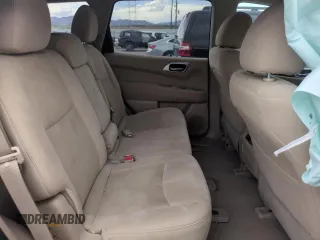 2015 Nissan Pathfinder SV with VIN 5N1AR2MM8FC713945, listed as a Copart auction lot 53490855 with 99,809 mi miles and Salvage Title. Bid and sale history available at carsss.com. Image 11.