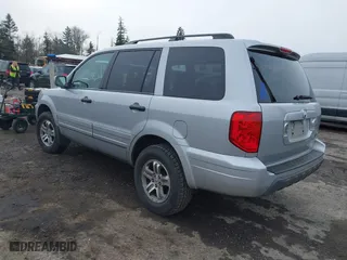 2003 Honda Pilot EX with VIN 2HKYF18613H510512, listed as a IAAI auction lot 41766690 with 234,023 mi miles. Bid and sale history available at carsss.com. Image 3.