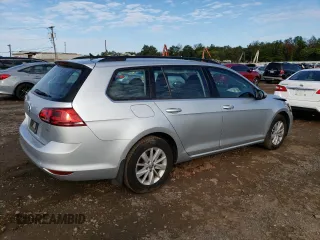 2017 Volkswagen Golf SportWagen S with VIN 3VWA17AU7HM501453, listed as a Copart auction lot 69817003 with 46,865 mi miles. Bid and sale history available at carsss.com. Image 3.