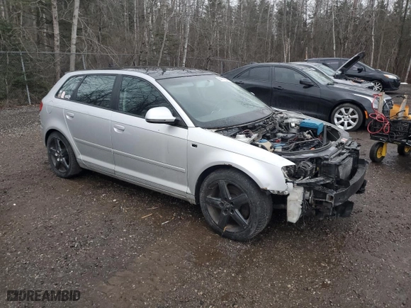 2008 Audi A3 with VIN WAUHF68P38A138883, listed as a Copart auction lot 84471954 with 294,220 mi miles and Clean Title. Bid and sale history available at carsss.com. Image 4.