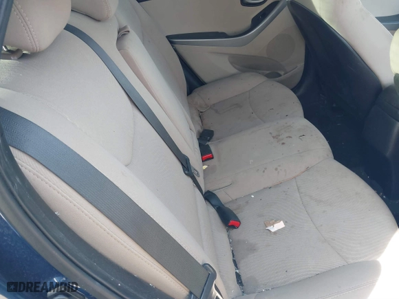 2016 Hyundai Elantra GL with VIN 5NPDH4AE0GH717281, listed as a IAAI auction lot 41773959 with 129,250 mi miles. Bid and sale history available at carsss.com. Image 8.