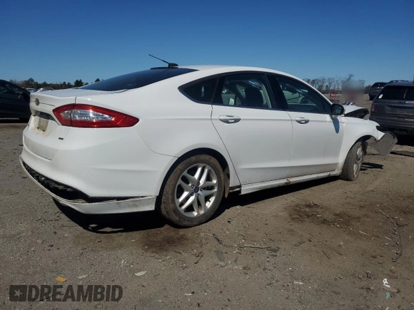 2013 Ford Fusion SE with VIN 3FA6P0H73DR346658, listed as a Copart auction lot 49583515 with 207,048 mi miles and Salvage Title. Bid and sale history available at carsss.com. Image 3.