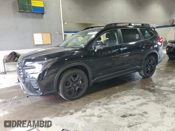 2023 Subaru Ascent Onyx Limited z VIN 4S4WMAKD7P3402879, wystawiony jako Copart lot #45104495 z przebiegiem 23 694 mil mil oraz Szkody całkowita. Historia ofert i sprzedaży dostępna na DreamBid. Obrazek 1.