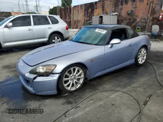 2005 Honda S2000 z VIN JHMAP21465S002276, wystawiony jako Copart lot #78054024 z przebiegiem 122 438 mil mil oraz Szkoda całkowita • Salvage title. Historia ofert i sprzedaży dostępna na DreamBid. Obrazek 1.