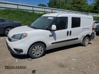 2019 Ram ProMaster City Cargo Tradesman SLT with VIN ZFBHRFBB3K6M32904, listed as a Copart auction lot 57041804 with 163,633 mi miles and Salvage Title. Bid and sale history available at DreamBid. Image 1.