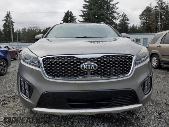2016 Kia Sorento SXL with VIN 5XYPK4A10GG050814, listed as a Copart auction lot 80686164 with 105,935 mi miles and Salvage Title. Bid and sale history available at carsss.com. Image 5.