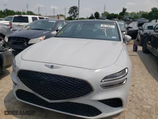 2022 Genesis G70 3.3T with VIN KMTG54TE0NU096826, listed as a Copart auction lot 60146083 with 22,414 mi miles. Bid and sale history available at carsss.com. Image 5.