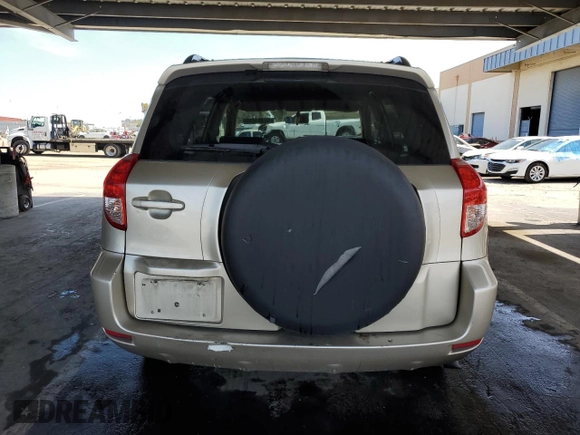 2007 Toyota RAV4 with VIN JTMZD33V276023159, listed as a Copart auction lot 54160875 with 171,522 mi miles and Salvage Title. Bid and sale history available at carsss.com. Image 6.