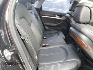 2013 Audi A8 3.0L z VIN WAUAGAFD7DN001507, wystawiony jako Copart lot #82858154 z przebiegiem 125 735 mil mil oraz Czysty tytuł • Clean title. Historia ofert i sprzedaży dostępna na DreamBid. Obrazek 10.