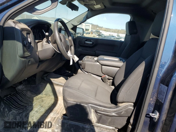 2021 Chevrolet Silverado 1500 Work Truck with VIN 3GCNWAEK7MG317098, listed as a Copart auction lot 46717245 with 30,943 mi miles and Salvage Title. Bid and sale history available at carsss.com. Image 7.