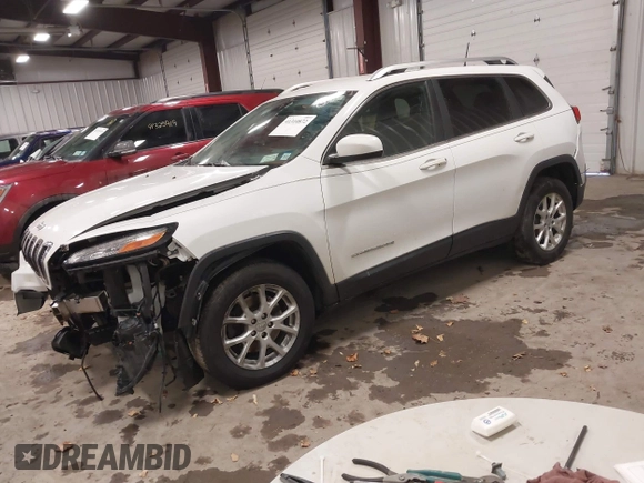 2016 Jeep Cherokee Latitude with VIN 1C4PJMCB1GW119621, listed as a IAAI auction lot 41310872 with 123,841 mi miles. Bid and sale history available at carsss.com. Image 2.