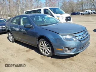 2012 Ford Fusion SEL with VIN 3FAHP0JA1CR161120, listed as a IAAI auction lot 41826936 with 51,681 mi miles. Bid and sale history available at carsss.com. Image 1.