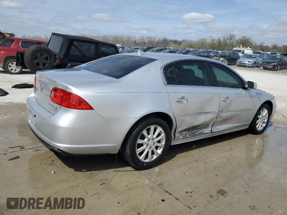 2010 Buick Lucerne CXL with VIN 1G4HC5E17AU102507, listed as a Copart auction lot 51135355 with 137,356 mi miles and Salvage Title. Bid and sale history available at DreamBid. Image 3.
