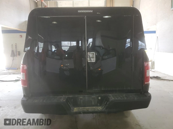 2018 Ford F-150 XL with VIN 1FTEX1E56JKE87237, listed as a Copart auction lot 48954505 with 184,784 mi miles and Salvage Title. Bid and sale history available at carsss.com. Image 6.
