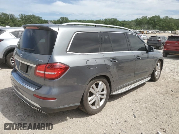 2017 Mercedes-Benz GLS 450 with VIN 4JGDF6EE7HA878856, listed as a Copart auction lot 57092975 with 126,965 mi miles and Clean title. Bid and sale history available at DreamBid. Image 3.