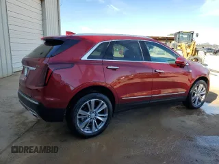 2024 Cadillac XT5 FWD Premium Luxury with VIN 1GYKNCRS0RZ713659, listed as a Copart auction lot 47570665 with 57 mi miles and Clean Title. Bid and sale history available at carsss.com. Image 3.
