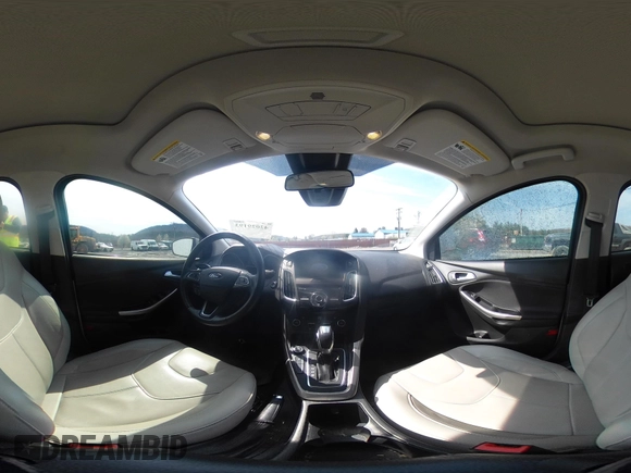 2017 Ford Focus Titanium with VIN 1FADP3N24HL331009, listed as a IAAI auction lot 42029193 with 82,068 mi miles and . Bid and sale history available at carsss.com. Image 18.