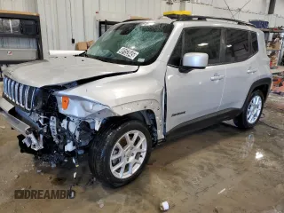 2020 Jeep Renegade Latitude with VIN ZACNJABB6LPK93728, listed as a Copart auction lot 49152845 with 52,272 mi miles and Clean Title. Bid and sale history available at carsss.com. Image 1.