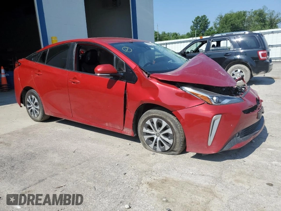 2019 Toyota Prius LE z VIN JTDL9RFU2K3006028, wystawiony jako Copart lot #58799885 z przebiegiem 152 765 mil mil oraz Szkoda całkowita • Salvage title. Historia ofert i sprzedaży dostępna na DreamBid. Obrazek 4.