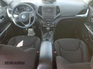 2019 Jeep Cherokee Latitude with VIN 1C4PJLCB3KD164896, listed as a Copart auction lot 64172205 with 107,433 mi miles and Salvage title. Bid and sale history available at DreamBid. Image 8.