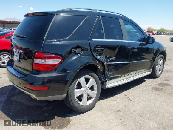2010 Mercedes-Benz M 350 with VIN 4JGBB5GB1AA595083, listed as a IAAI auction lot 42151158 with 114,567 mi miles and . Bid and sale history available at DreamBid. Image 4.