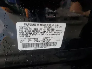 2024 Nissan ARIYA Engage z VIN JN1AF0BAXRM436372, wystawiony jako Copart lot #46506215 z przebiegiem 2 822 mil mil oraz Nie do naprawy • Non repairable. Historia ofert i sprzedaży dostępna na DreamBid. Obrazek 15.