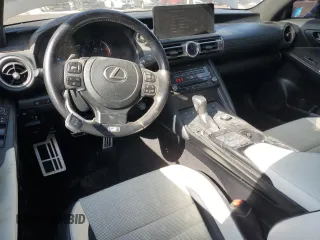 2021 Lexus IS 350 F Sport with VIN JTHGZ1E23M5019007, listed as a Copart auction lot 47771505 with 81,713 mi miles and Salvage Title. Bid and sale history available at DreamBid. Image 8.