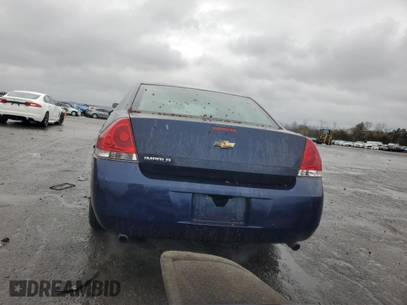2012 Chevrolet Impala LS Fleet with VIN 2G1WF5E37C1252757, listed as a Copart auction lot 52836025 with 88,932 mi miles and Salvage Title. Bid and sale history available at DreamBid. Image 6.