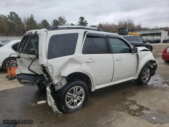 2009 Mercury Mariner Premier with VIN 4M2CU87G79KJ03236, listed as a Copart auction lot 84059324 with 130,335 mi miles and Salvage Title. Bid and sale history available at carsss.com. Image 3.