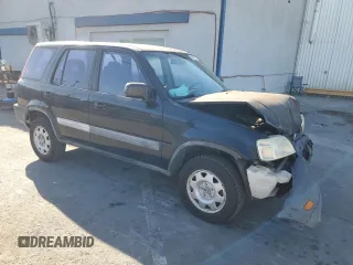 2000 Honda CR-V LX with VIN JHLRD2848YC006656, listed as a Copart auction lot 84562074 with 230,352 mi miles and Salvage Title. Bid and sale history available at carsss.com. Image 4.