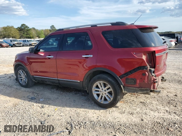 2013 Ford Explorer XLT with VIN 1FM5K7D87DGC79738, listed as a Copart auction lot 50751175 with 156,475 mi miles and Salvage Title. Bid and sale history available at DreamBid. Image 2.