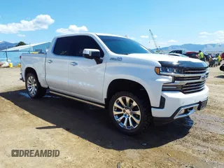 2019 Chevrolet Silverado 1500 High Country with VIN 1GCUYHEL5KZ264423, listed as a IAAI auction lot 41482078 with 65,288 mi miles. Bid and sale history available at carsss.com. Image 1.