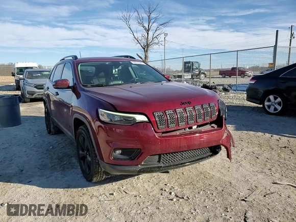 2020 Jeep Cherokee Altitude with VIN 1C4PJMLB5LD609002, listed as a Copart auction lot 42815385 with 105,266 mi miles and Salvage Title. Bid and sale history available at carsss.com. Image 12.