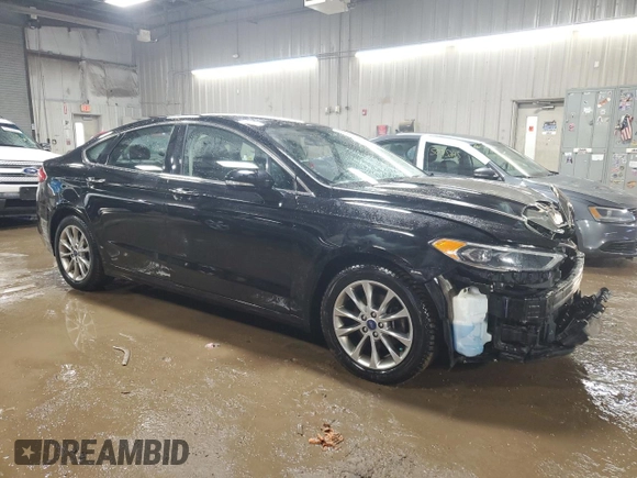 2017 Ford Fusion SE with VIN 3FA6P0HD2HR341799, listed as a Copart auction lot 50162705 with 102,785 mi miles and Salvage Title. Bid and sale history available at carsss.com. Image 4.