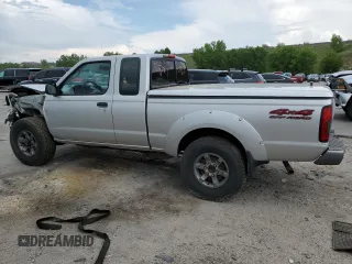 2004 Nissan Frontier XE Desert Runner with VIN 1N6ED26Y44C402138, listed as a Copart auction lot 58828425 with 125,143 mi miles and Salvage title. Bid and sale history available at DreamBid. Image 2.