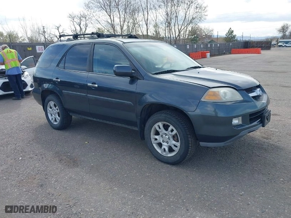 2005 Acura MDX Touring with VIN 2HNYD186X5H513873, listed as a IAAI auction lot 41970508 with 210,222 mi miles. Bid and sale history available at carsss.com. Image 1.